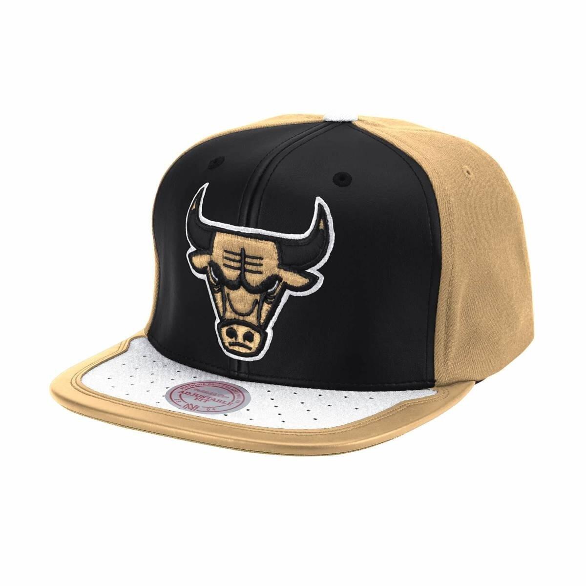 Czapka z daszkiem bejsbolówka koszykarska Mitchell & Ness NBA Chicago Bulls