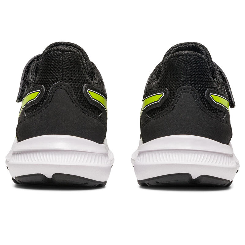 Sapatos Multidesportos para Crianças - ASICS Jolt 4 PS - Preto/Lime Zest