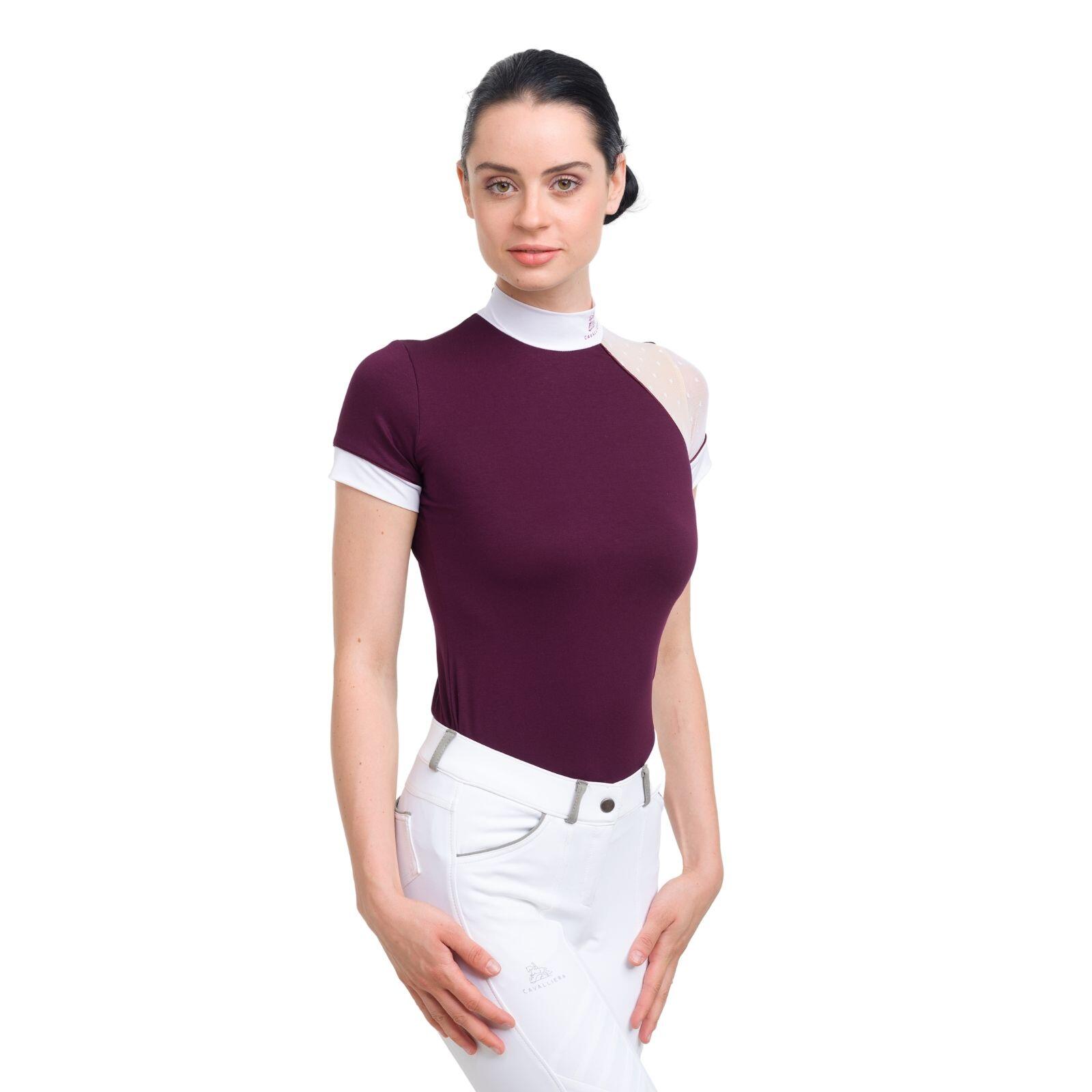 Turniershirt MODERN DAME - Kurzarm, Technische Turnierbekleidung 3/7