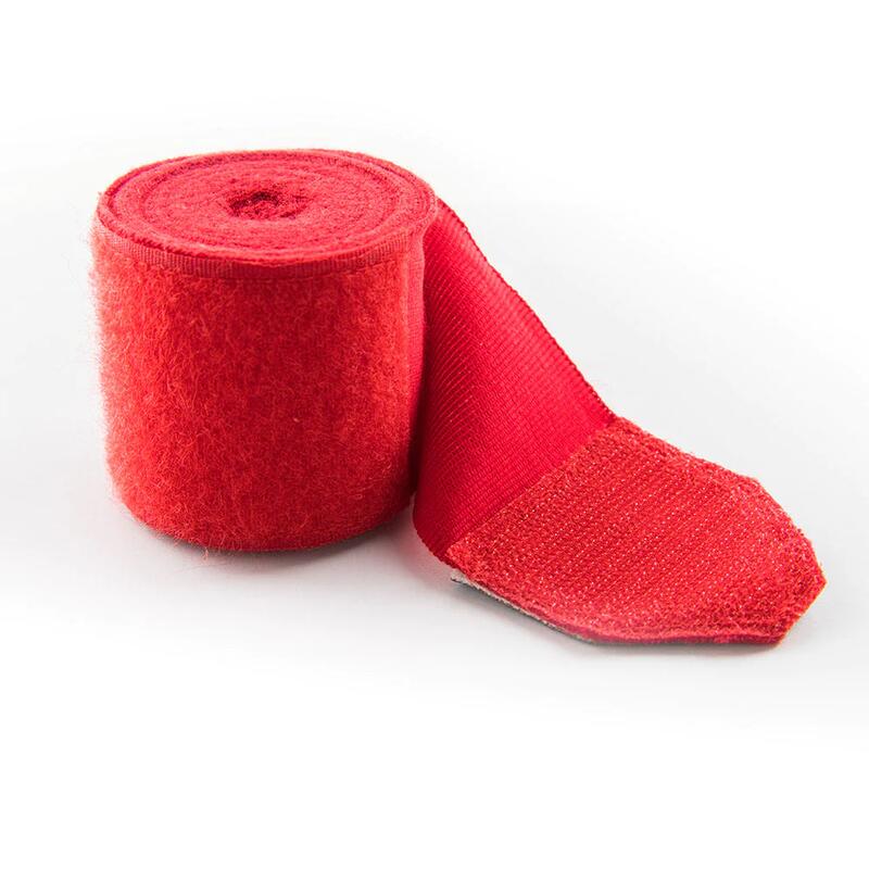 Bandes de protection de boxe - Rouge - Taille 450 cm
