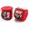 Bandes de protection de boxe - Rouge - Taille 450 cm