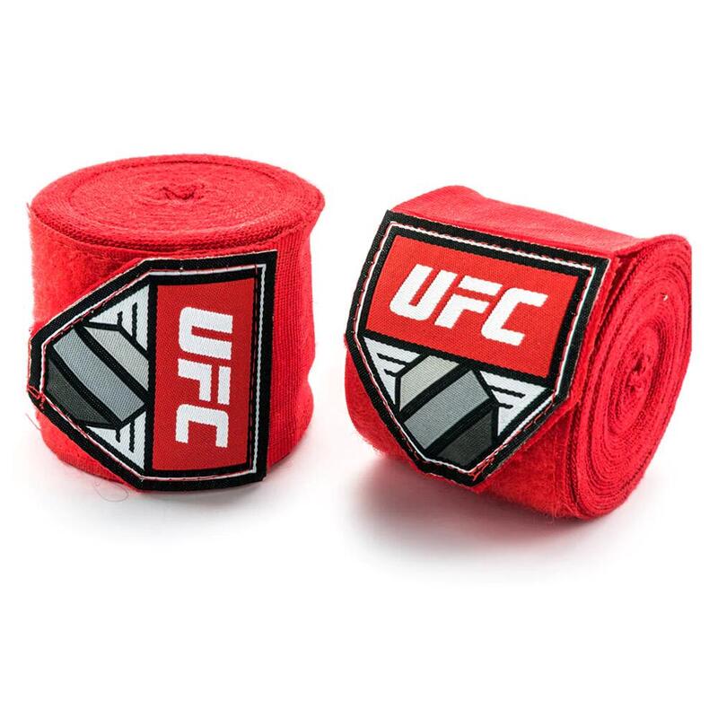 Vendas de protección de boxeo - UFC - Rojo - Talla 450 cm