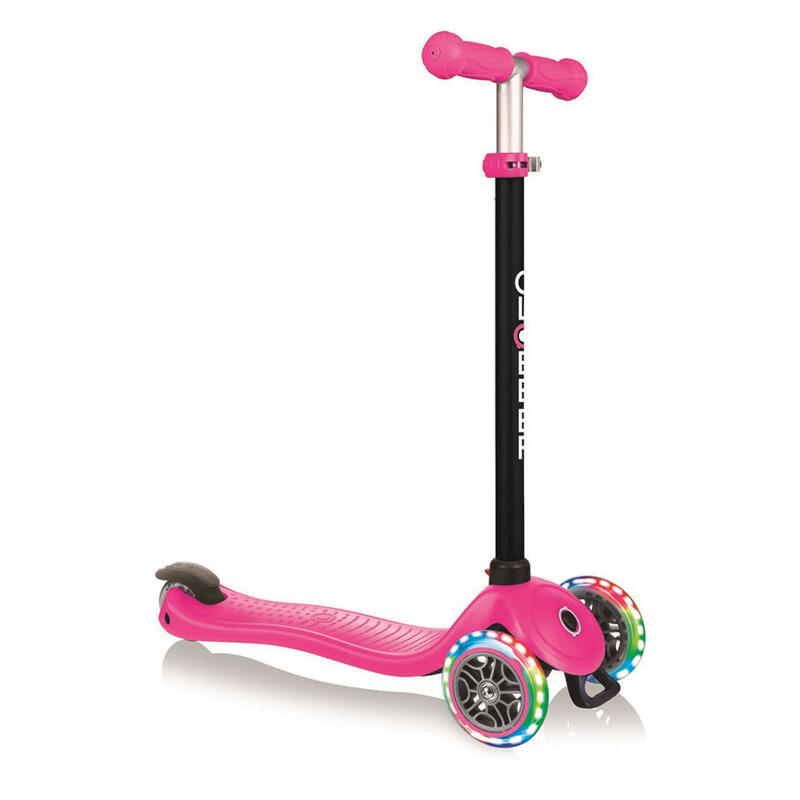 Globber draisienne / Tricycle | GO UP Sporty Lights with Stabilisateur | Rose