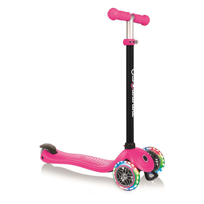 Scooter Laufrad / Dreirad  GO UP Sporty Lights with Stabilizer  Pink