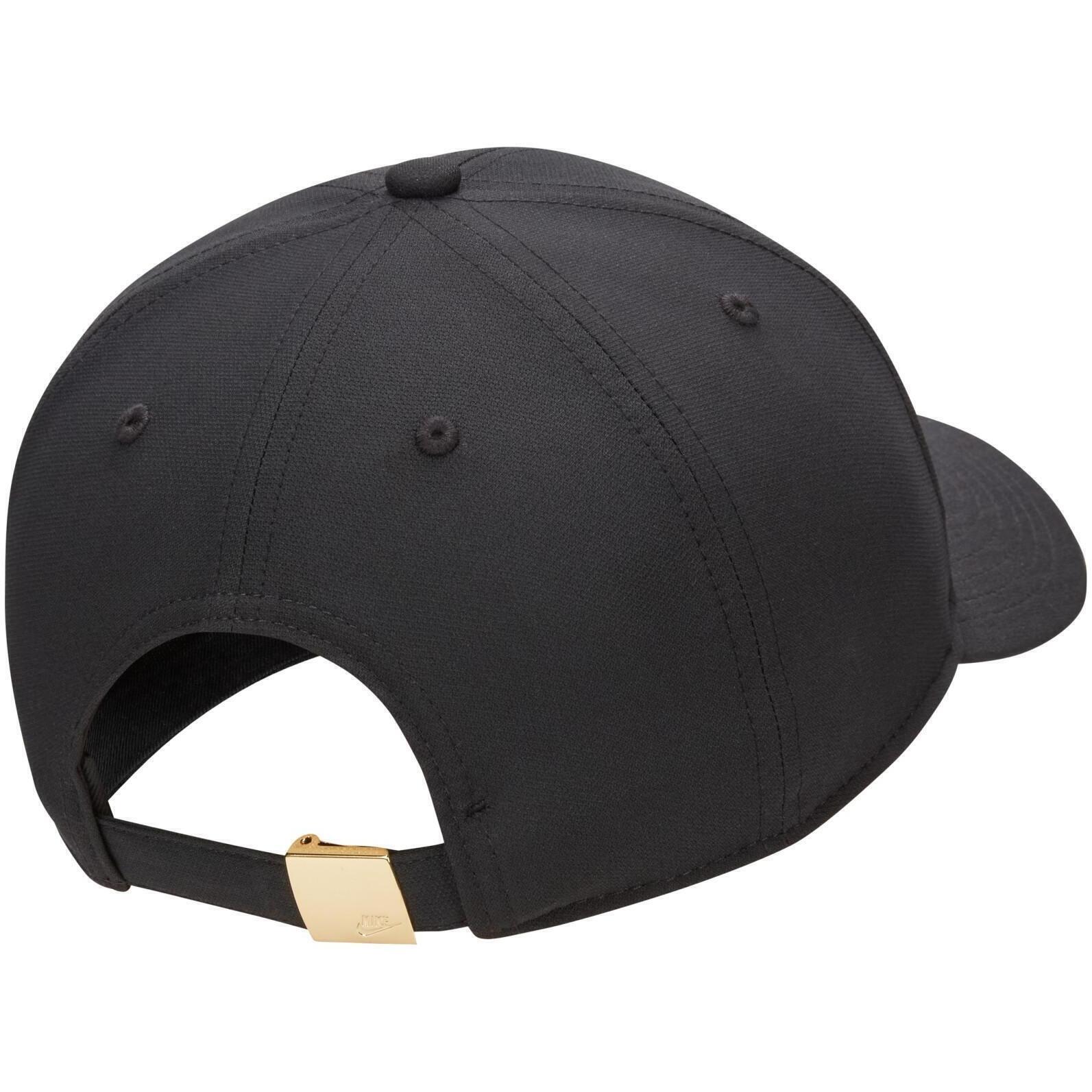 Cap Nike Dri-Fit Club Metallic Futura Cap, Nero, Unisex 3/4