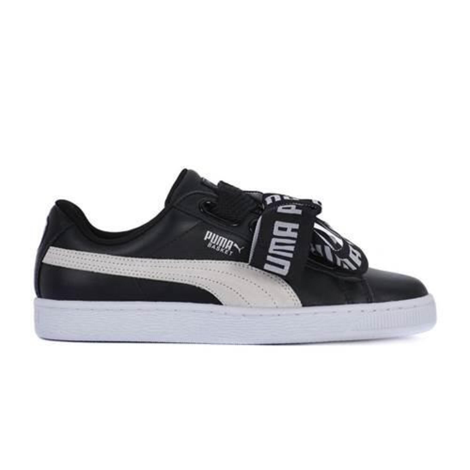 Puma - Chaussures Universel Femmes Puma Basket Heart Safari De - Chaussures De Sport - Noir - 36 - Decathlon