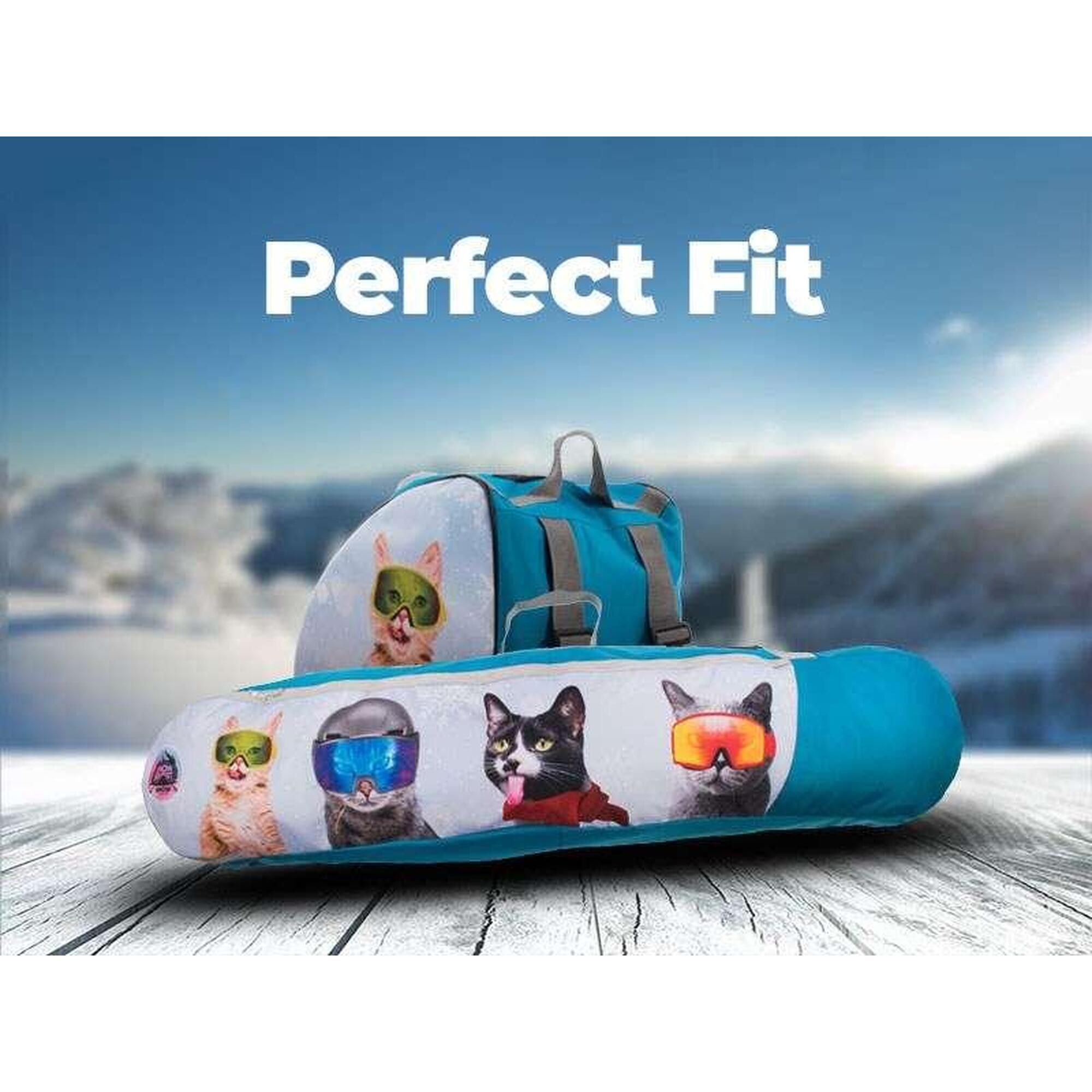 Pokrowiec na buty narciarskie dla dzieci Snowsport Cats