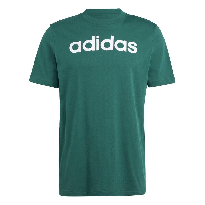 Essentials Single Jersey Linear Embroidered Logo Tee