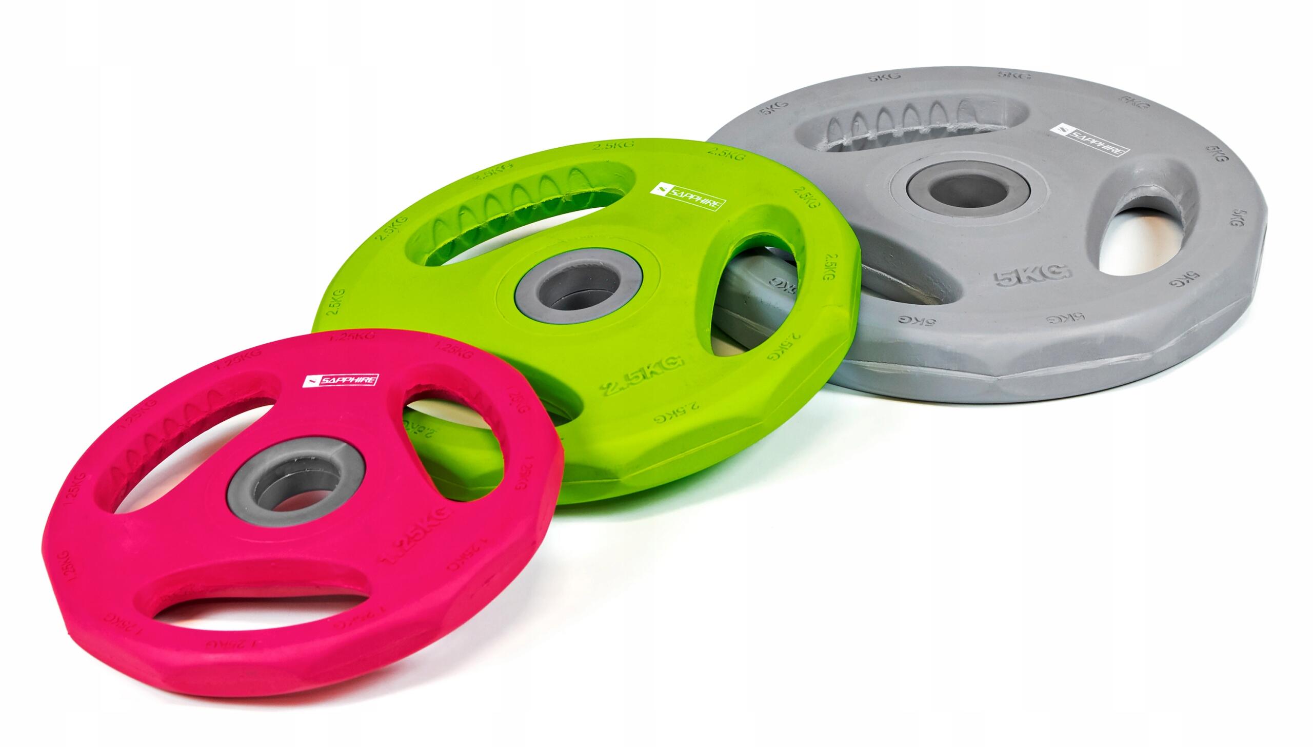 Sztanga z obciążnikami Sapphire SG-200 Body-Pump 20kg 3/7