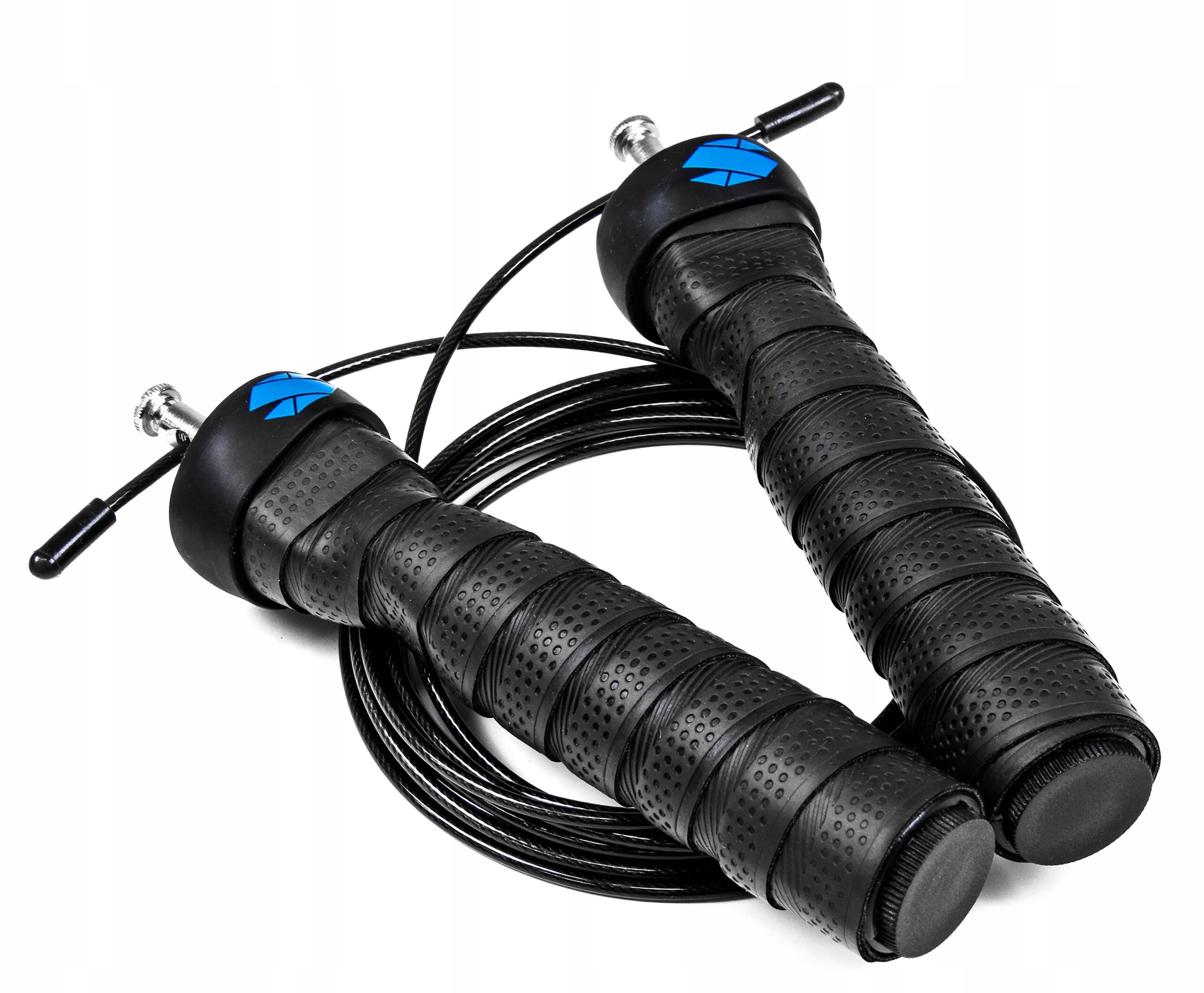Skakanka treningowa Sapphire SG-1008 z łożyskami 2/7