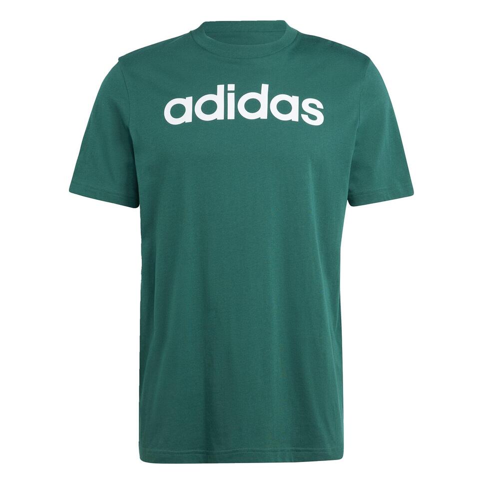 Essentials Single Jersey Linear Embroidered Logo Tee
