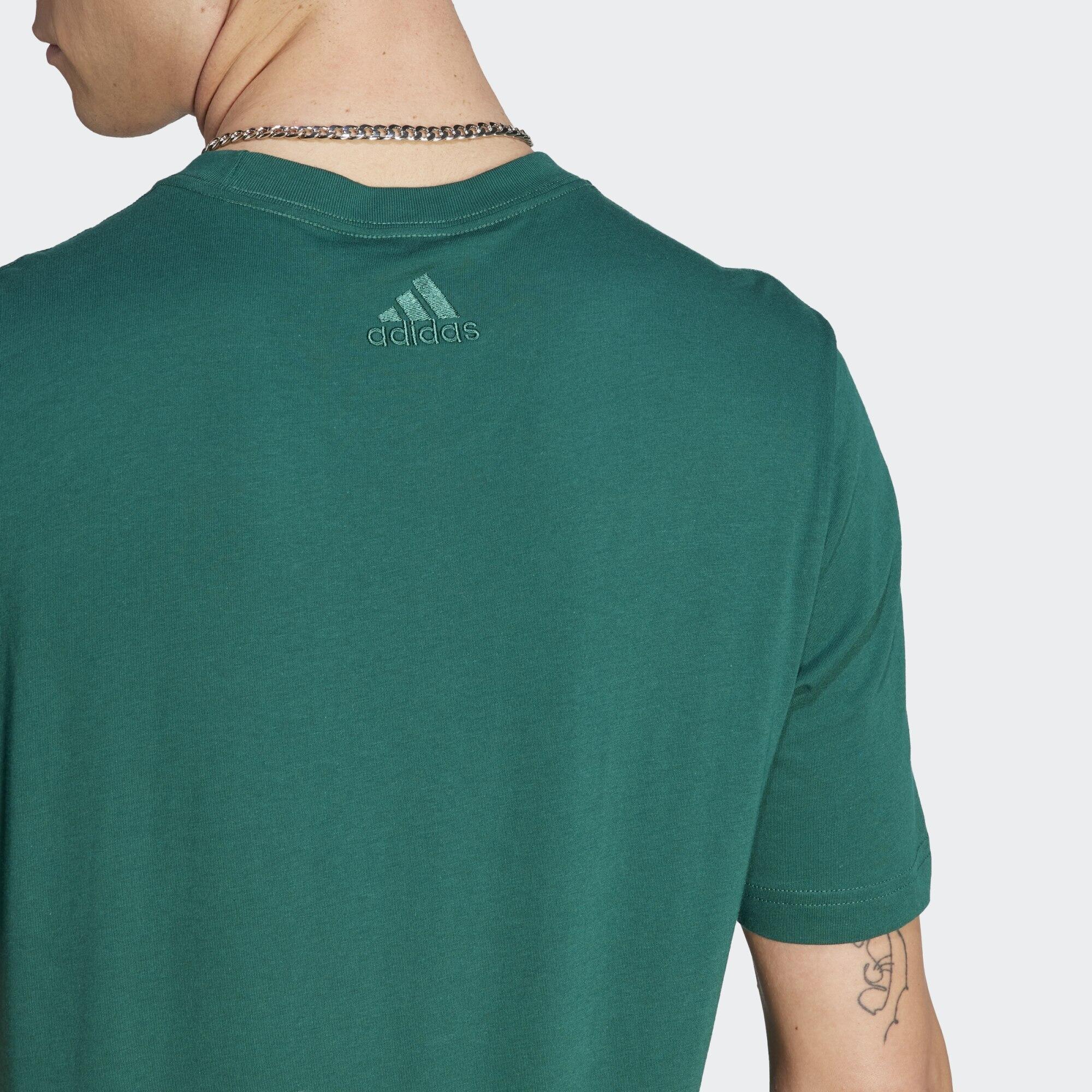 Camiseta Essentials Single Jersey Linear Embroidered Logo 5/6