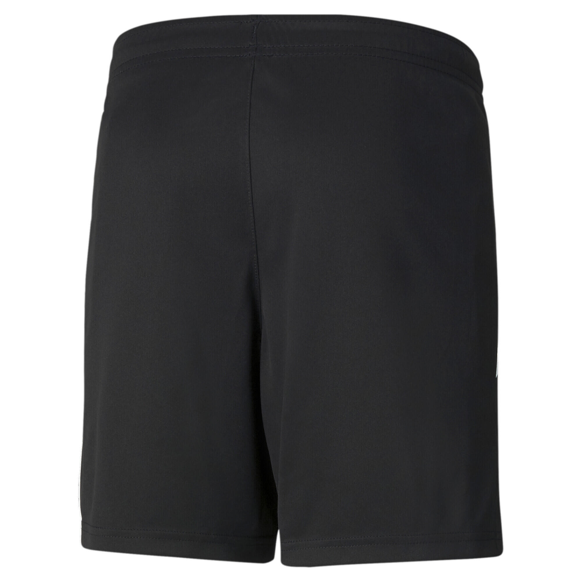 Short de football teamLIGA Enfant et Adolescent PUMA Black White 2/2