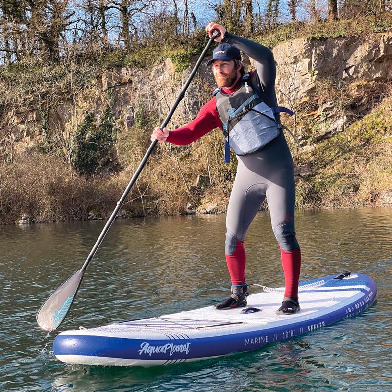 Ensemble de planche à pagaie gonflable Aquaplanet SEEKER 10'8"