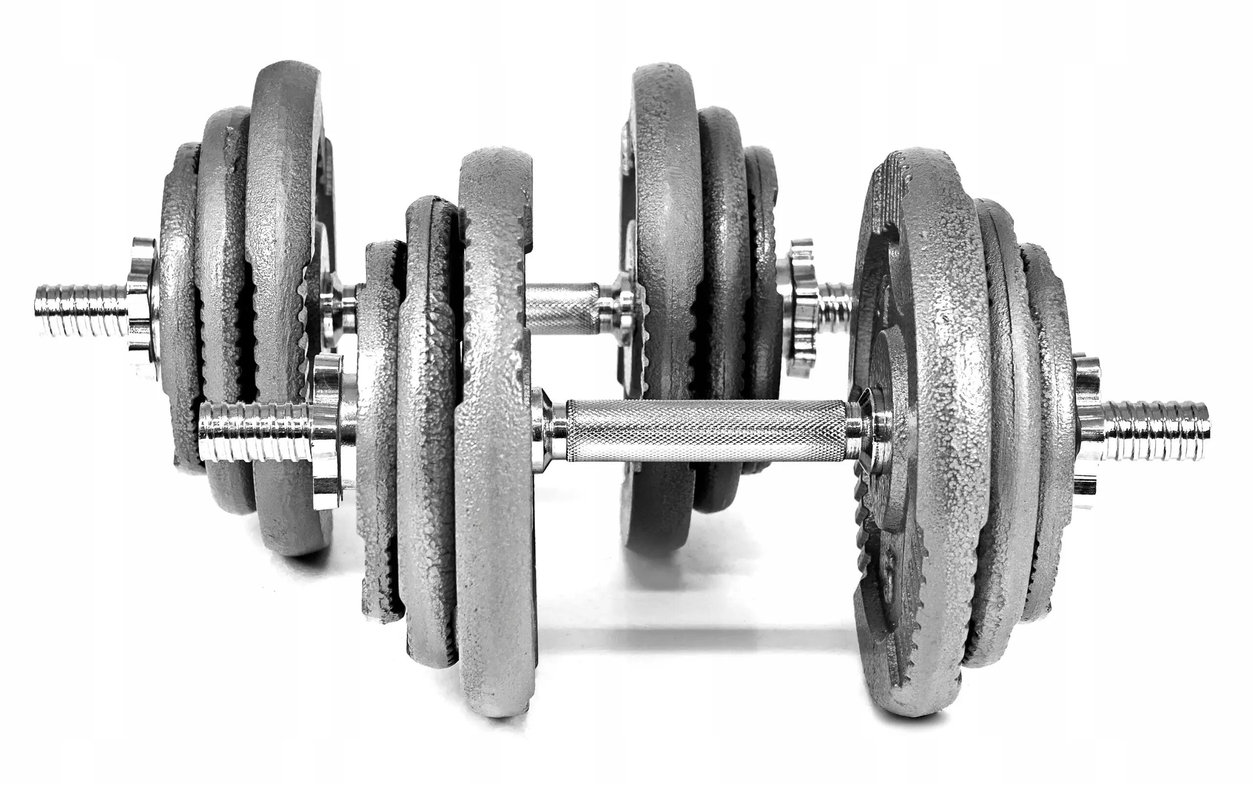 Hantle żeliwne regulowane Sapphire Xylo-Line 2x20kg 2/6