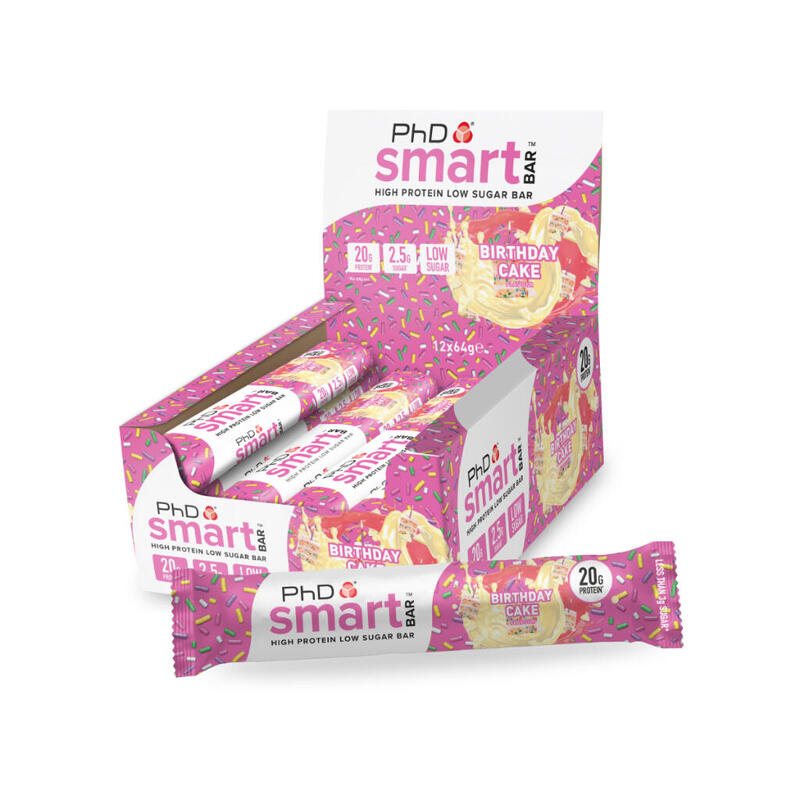 Smart Bar Protein Bar (12 PACK) - Birthday Cake