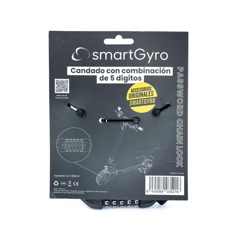 Cadeado de segurança de combinação smartGyro Patins e bicicletas