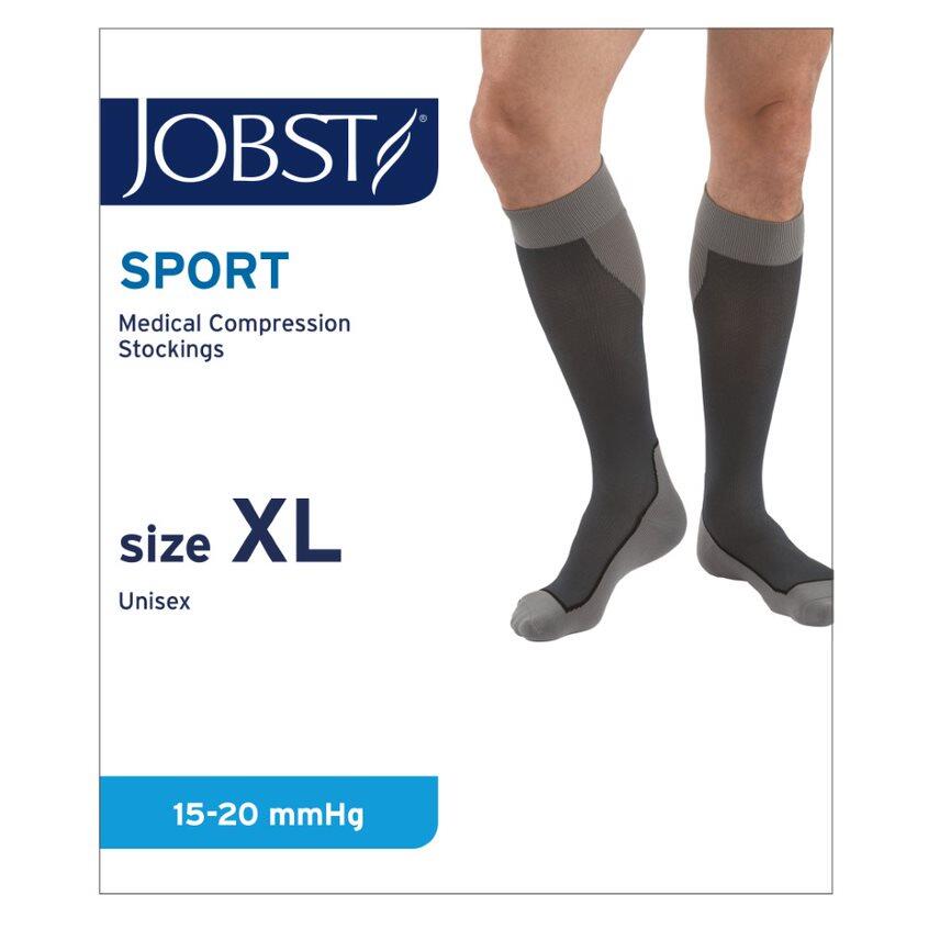 JOBST Unisex Knee High Compression Socks - Grey