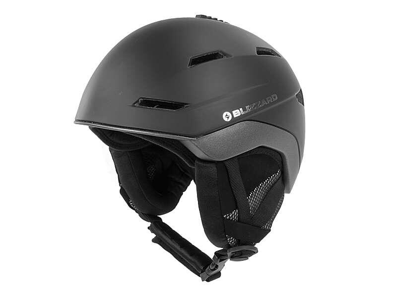 Kask Narciarski Blizzard Bormio Ski Helmet Black /Antracite Metallic 2/7
