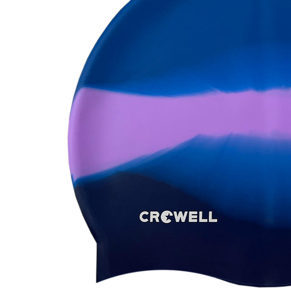 Czepek pływacki silikonowy Crowell Multi Flame