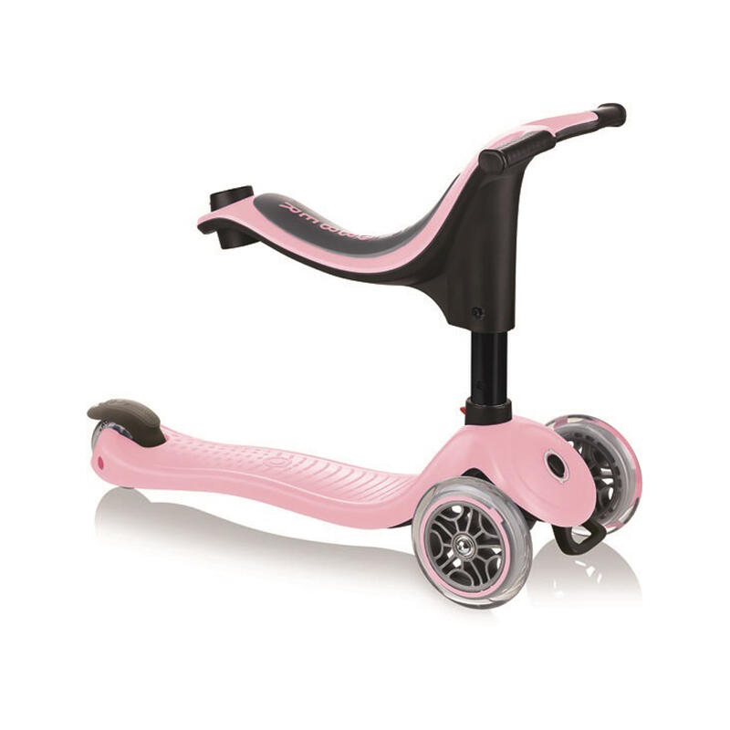 Trottinette draisienne / Tricycle  GO UP Sporty with Stabilisateur  Pastel Rose