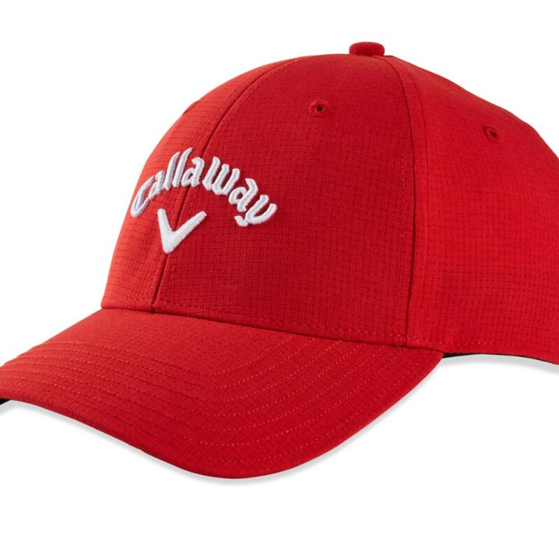 Boné de golfe Callaway Stitch Magnet Vermelho