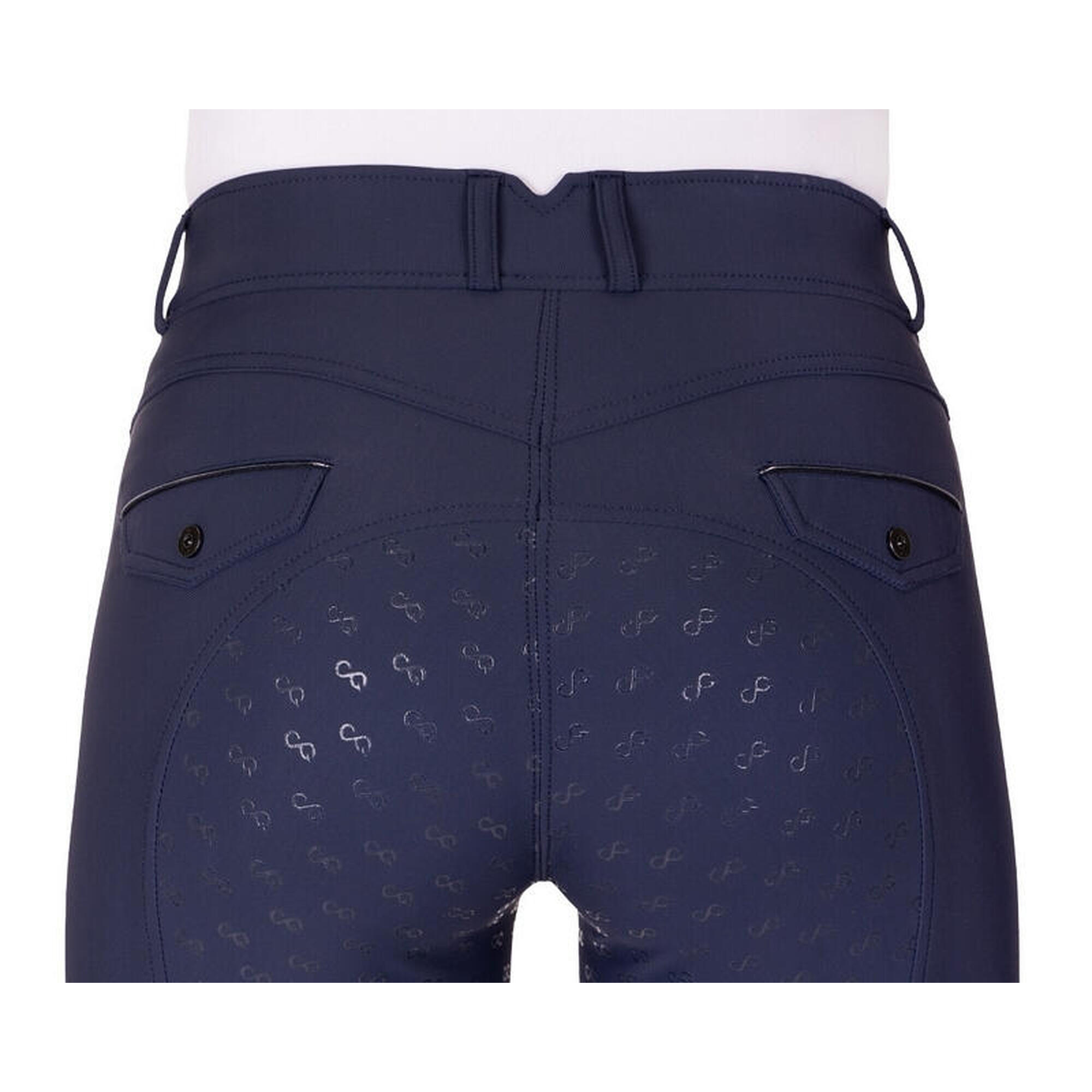 Pantaloni echitație Presteq PerformNow cu grip complet