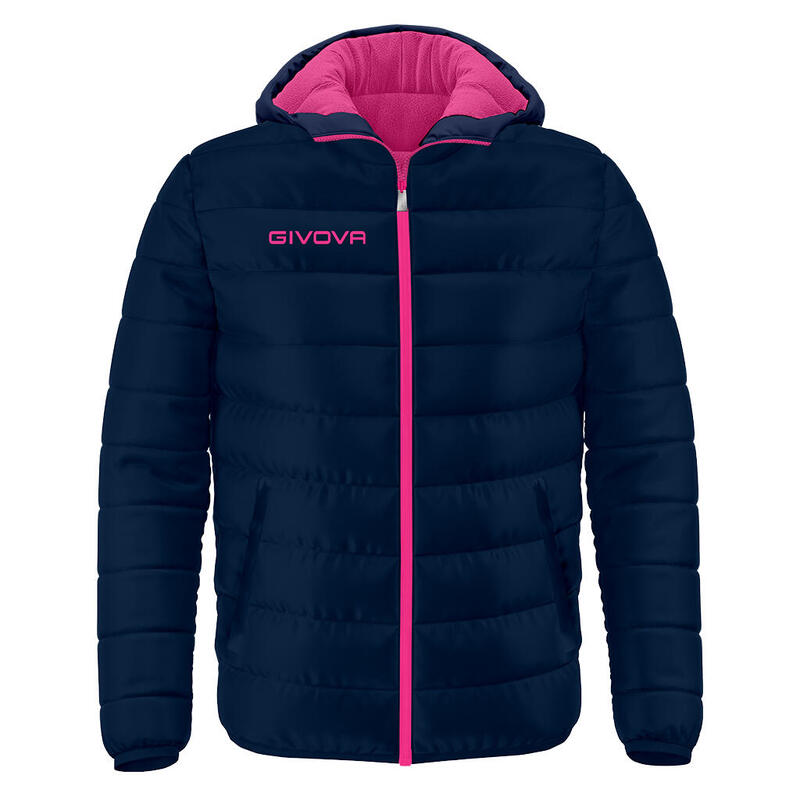 Geaca Givova Olanda, bleumarin/fuxia, S