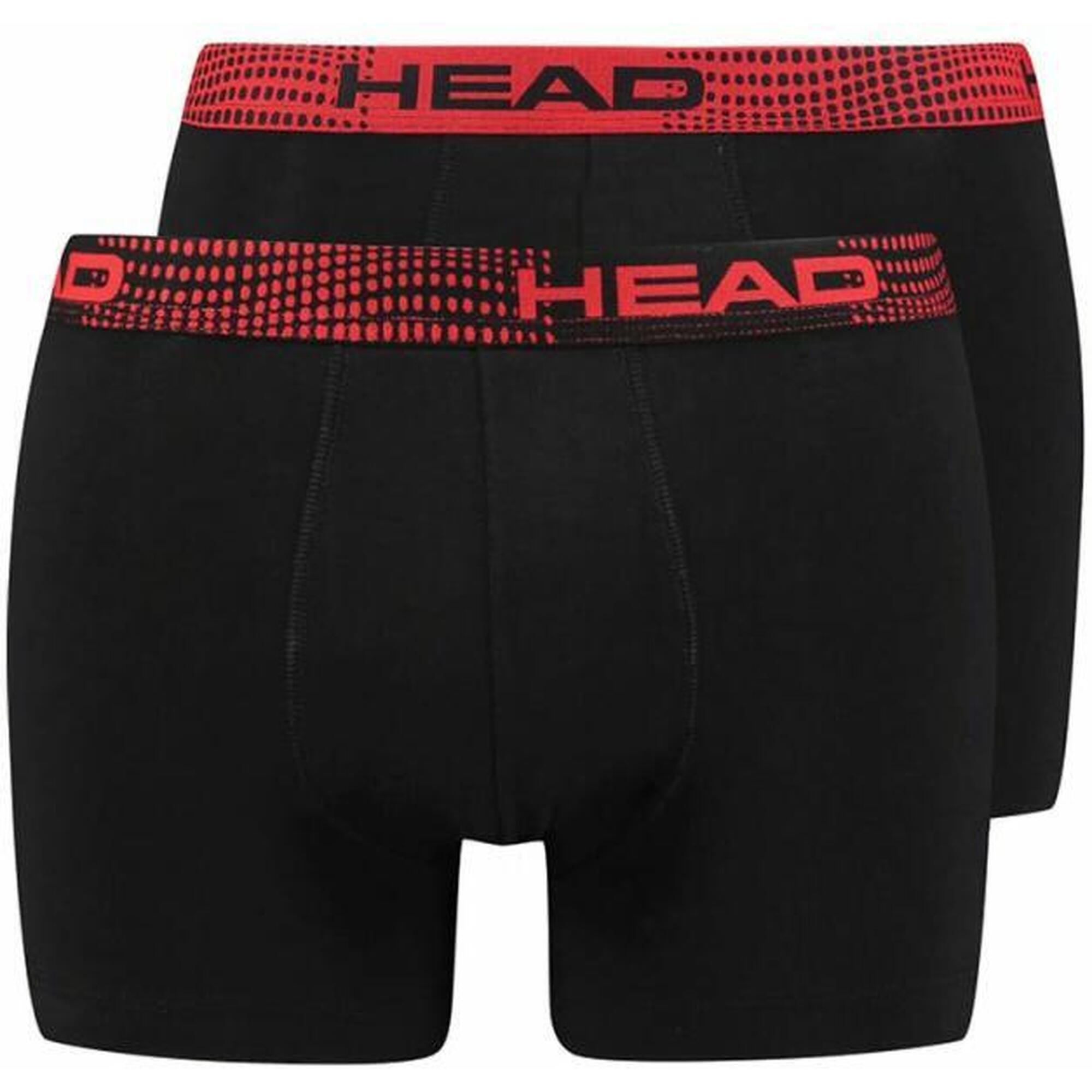 Set boxeri Head Seasonal, Negru/Rosu, L