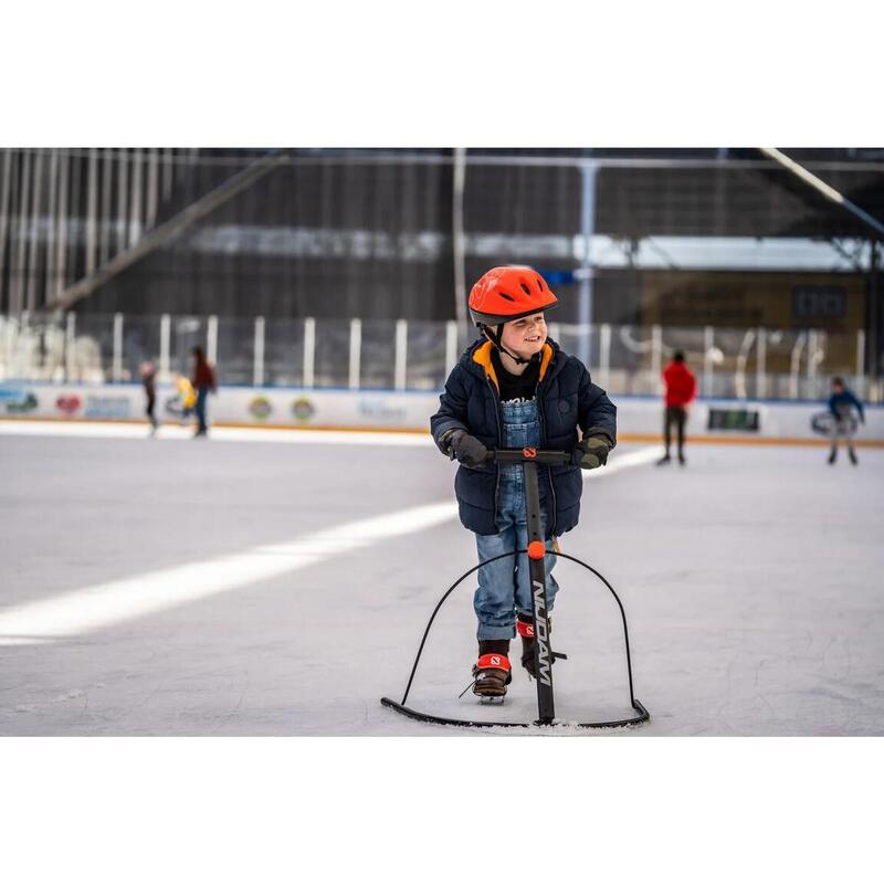 Dispozitiv ajutor patinaj Nijdam Knight Glider pliabil Negru
