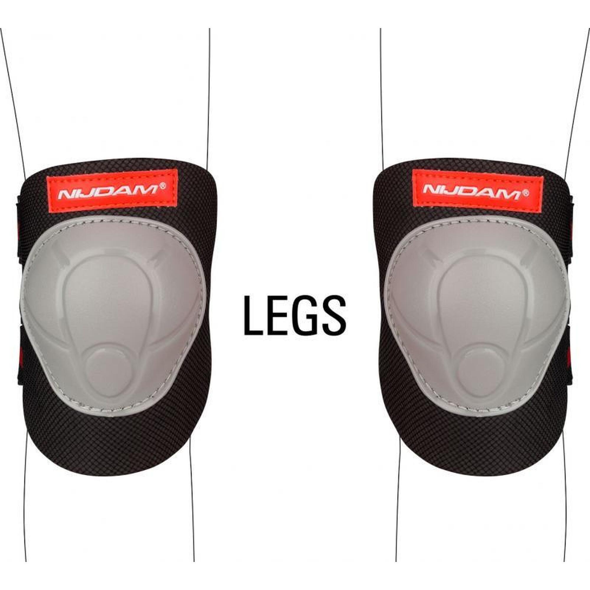 Set protecții Nijdam Vulcano Multicolor L
