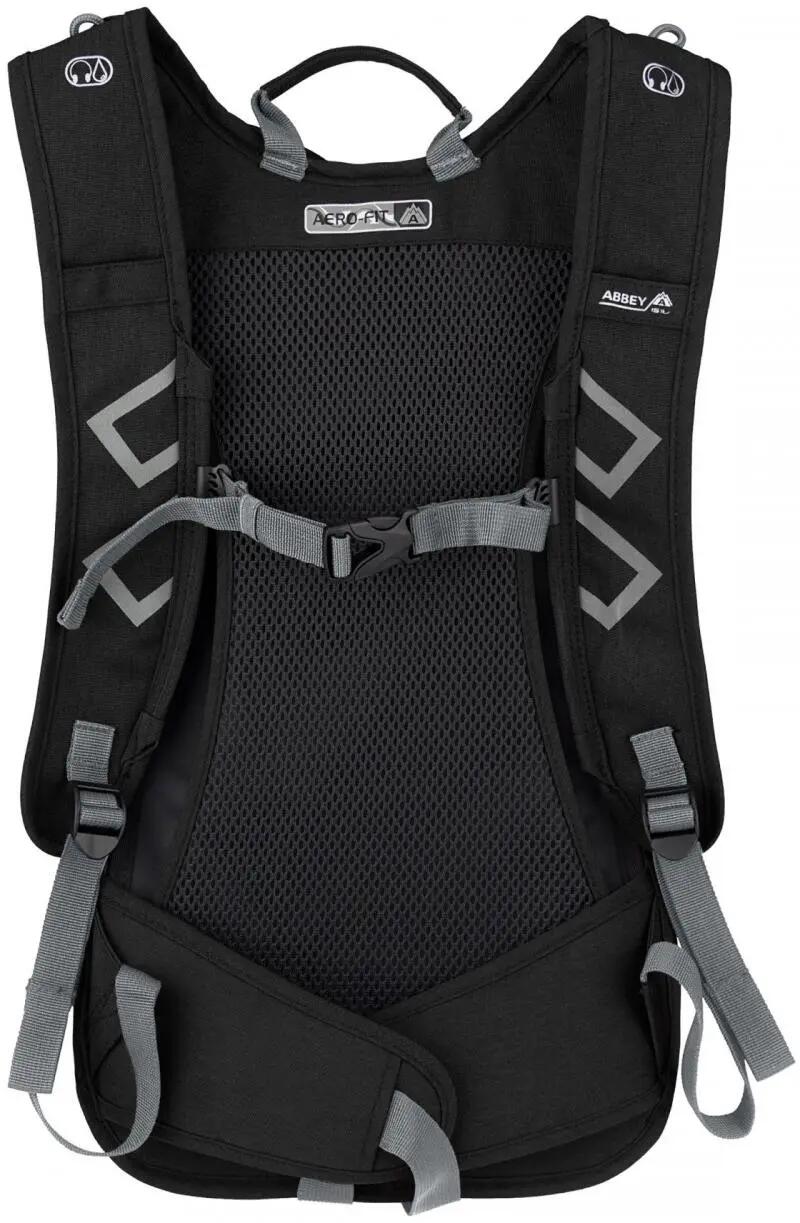 Rucsac Abbey Aerofit 15 L, Negru, 15 L 3/5