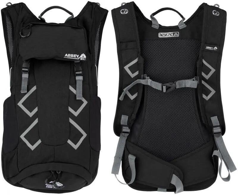 Rucsac Abbey Aerofit 15 L, Negru, 15 L 2/5