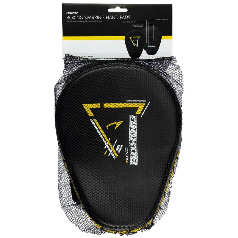 Pads de boxe sparring set - Noir/Jaune