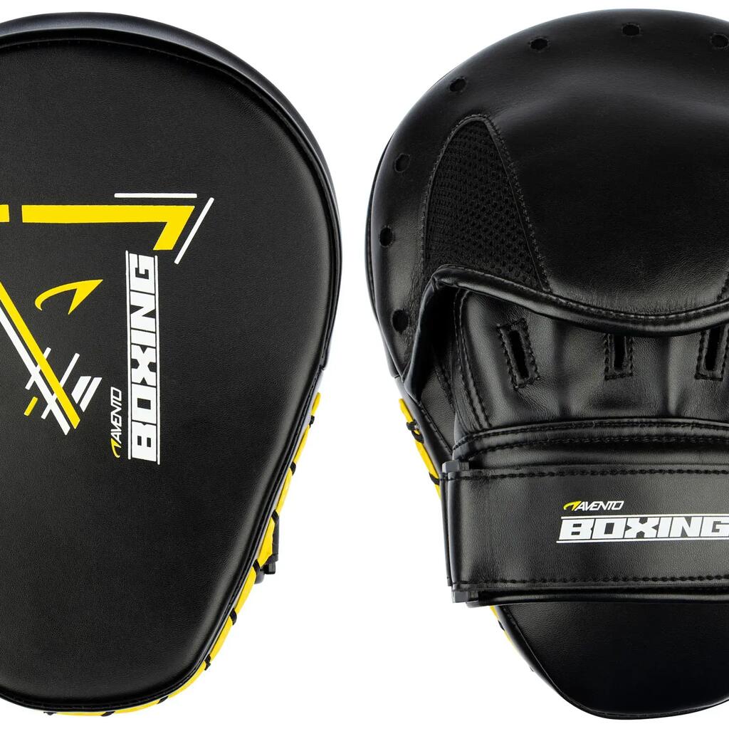 Boxing pads sparring set - Black/Yellow