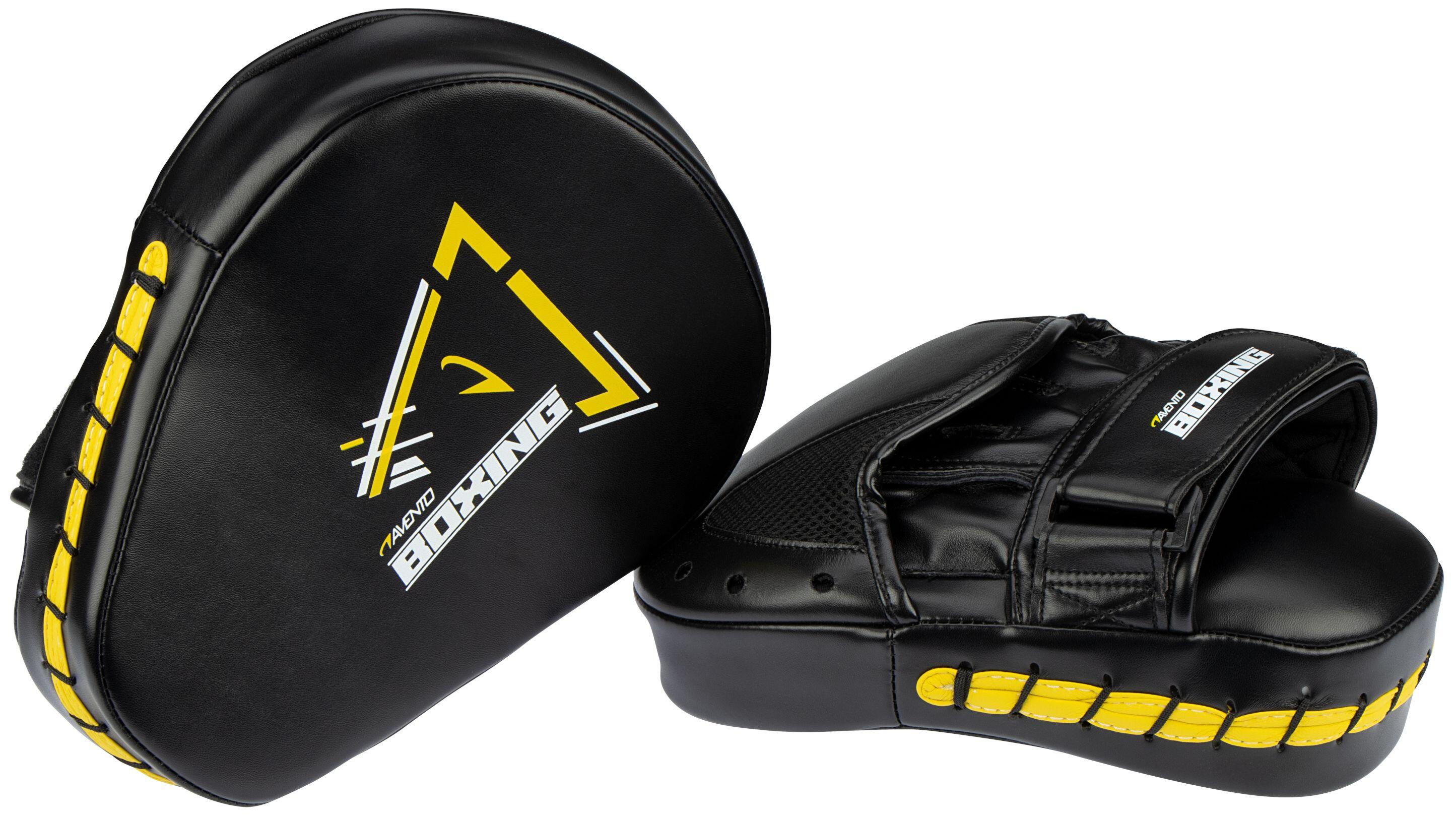 Bokspads sparring set - Zwart/Geel 5/6