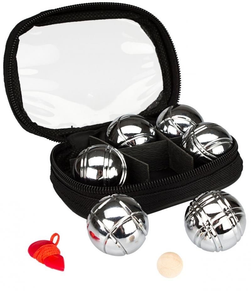 GET & GO Mini Jeu de Boules Set - 6 ballen in etui