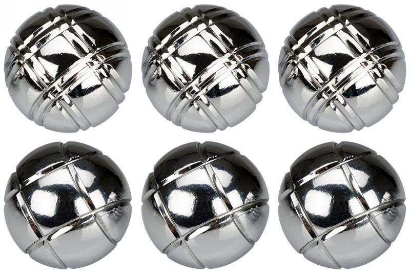 Conjunto Mini Jeu de Boules - 6 bolas em estojo 3/5