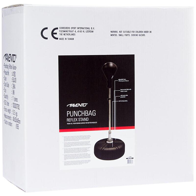 Para box Avento  Reflex, Negru, uni