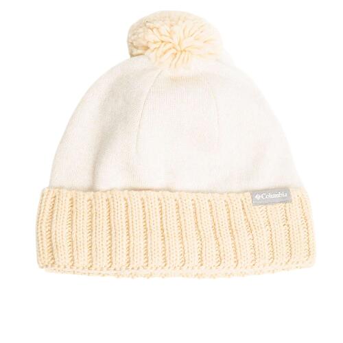 Columbia - Bonnet À Pompon Pour Femmes Weather - Bonnet - Beige - Taille Unique - Decathlon