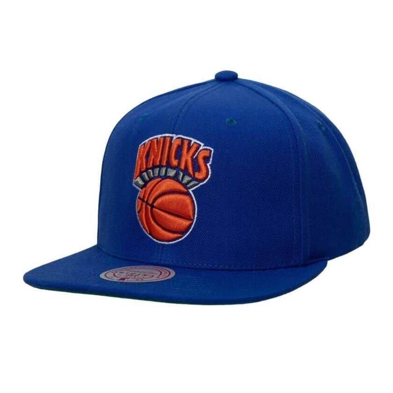 Czapka z daszkiem męska do koszykówki Mitchell & Ness NBA New York Knicks
