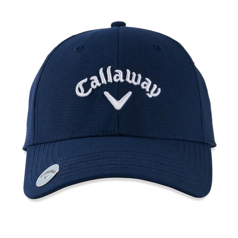 Callaway Cappello da golf con magnete a punto Blu marino