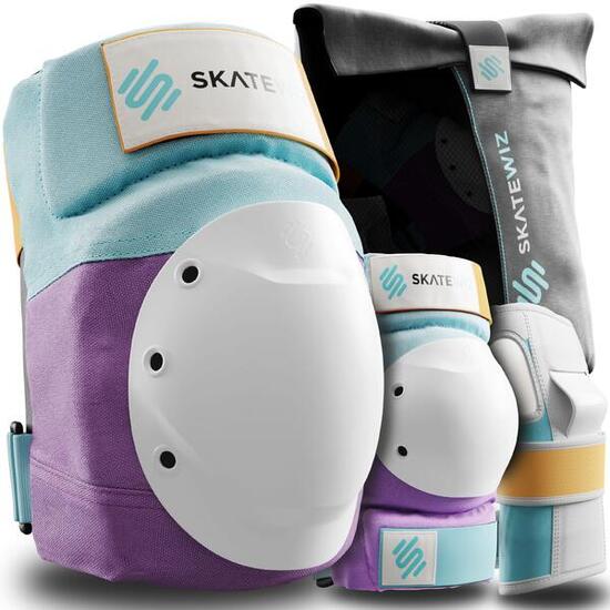 Schoner-Set Erwachsene Skateboard Rollschuhe Schlittschuhe Protektoren 3er Set