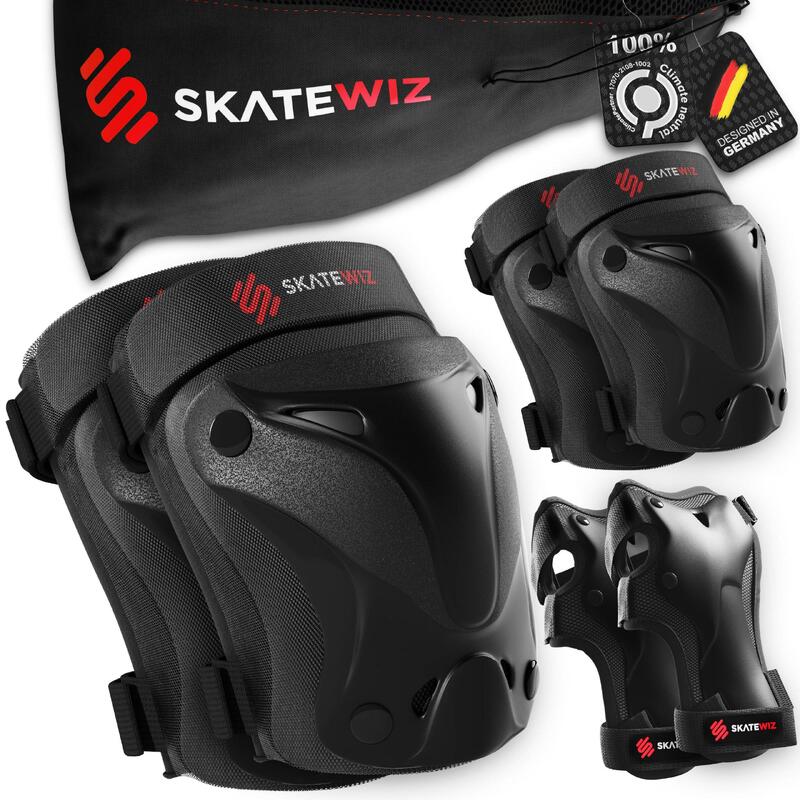 Protektoren-Set 3-er Set Inline Skating Skateboard Kinder Schoner Set Schützer