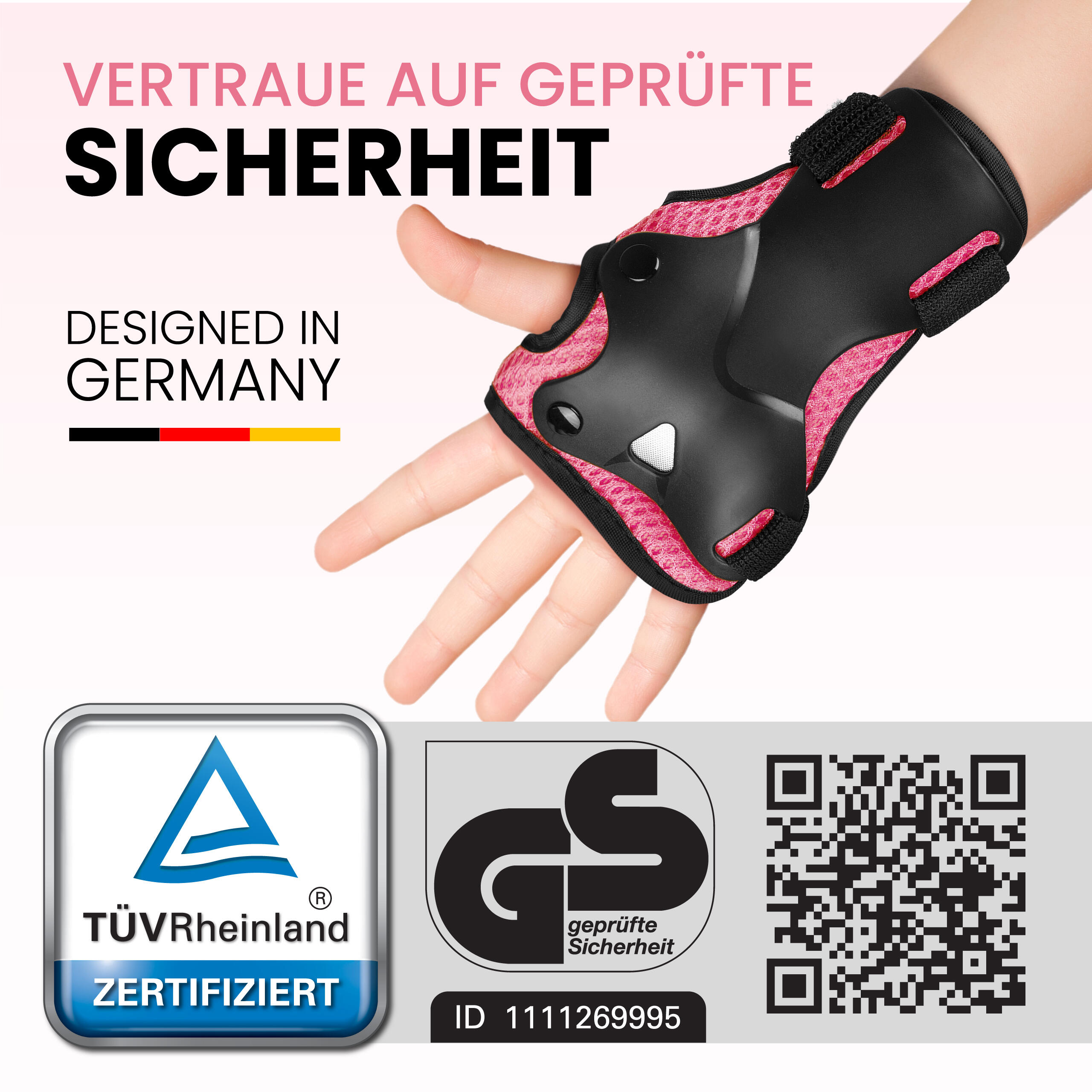Protection Roller Enfant Coudiere Set de Protection 6pc pour Skate Enfant 2/7