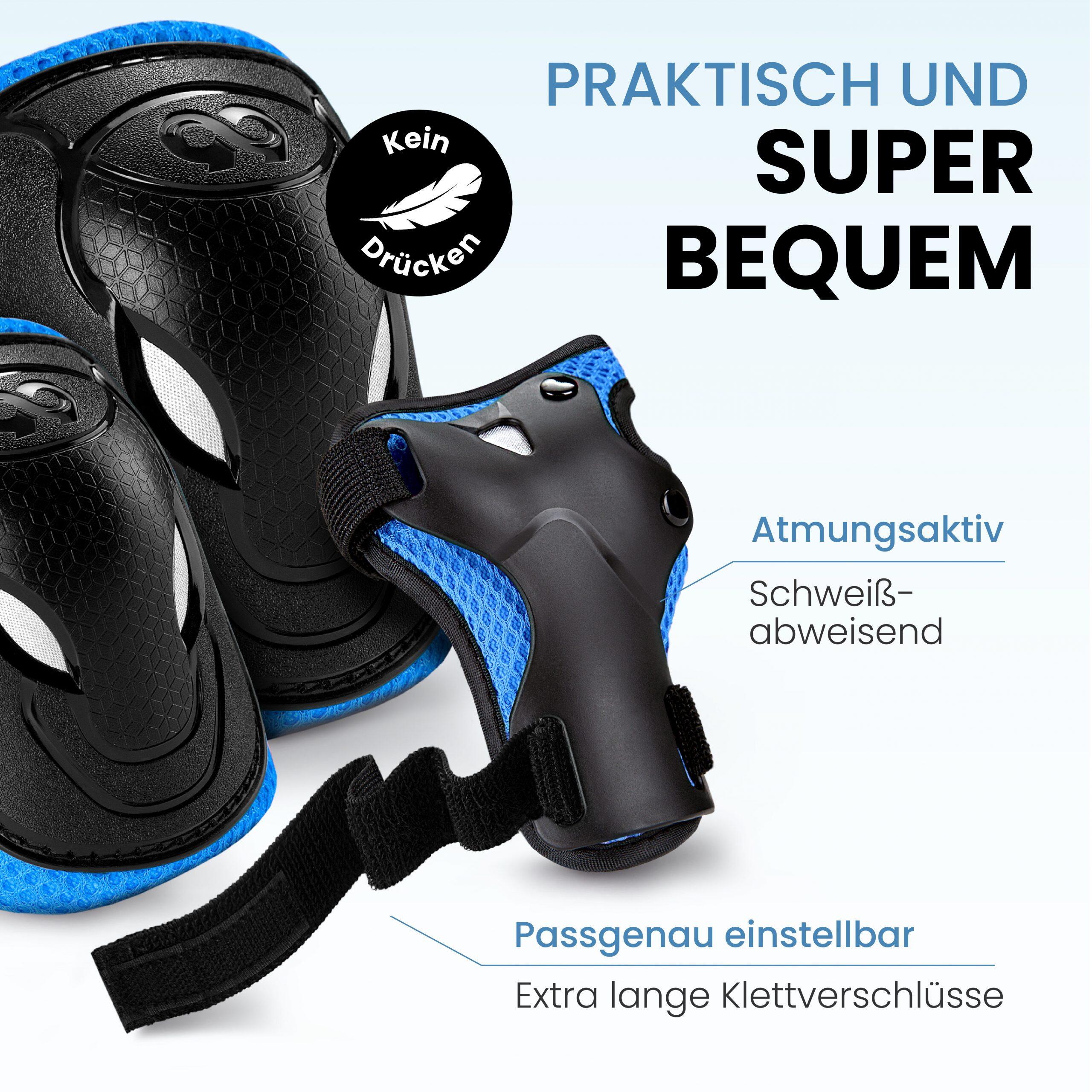 Protection Roller Enfant Coudiere Set de Protection 6pc pour Skate Enfant 7/7