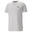 Essentials+ zweifarbiges T-Shirt mit kleinem Logo Herren PUMA Light Gray Heather