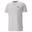 T-shirt Essentials+ Two-Colour Small Logo Homme PUMA Light Gray Heather