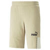 Shorts Hombre Essentials Block Tape PUMA Granola Beige