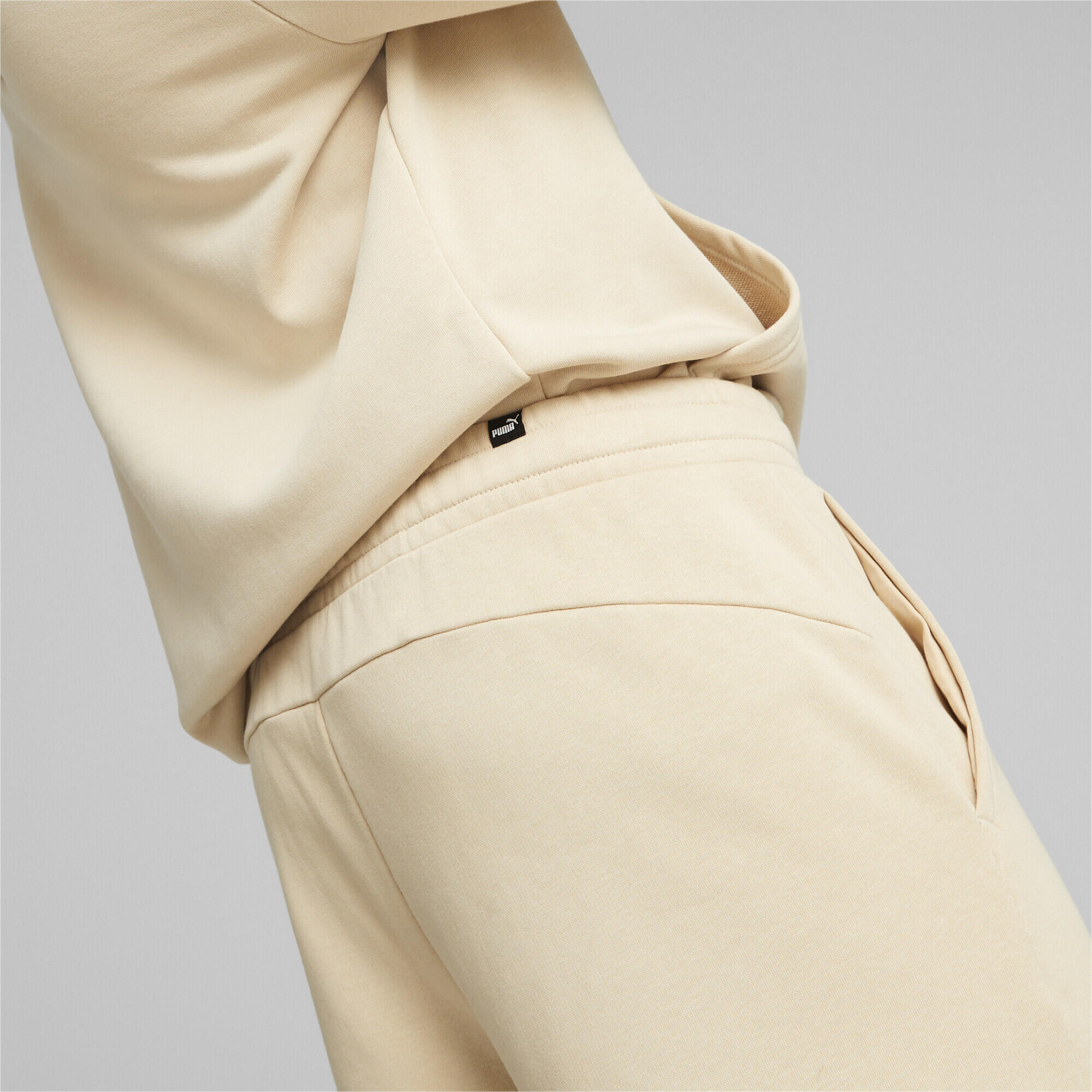 Short Essentials Block Tape Homme PUMA Granola Beige 3/6